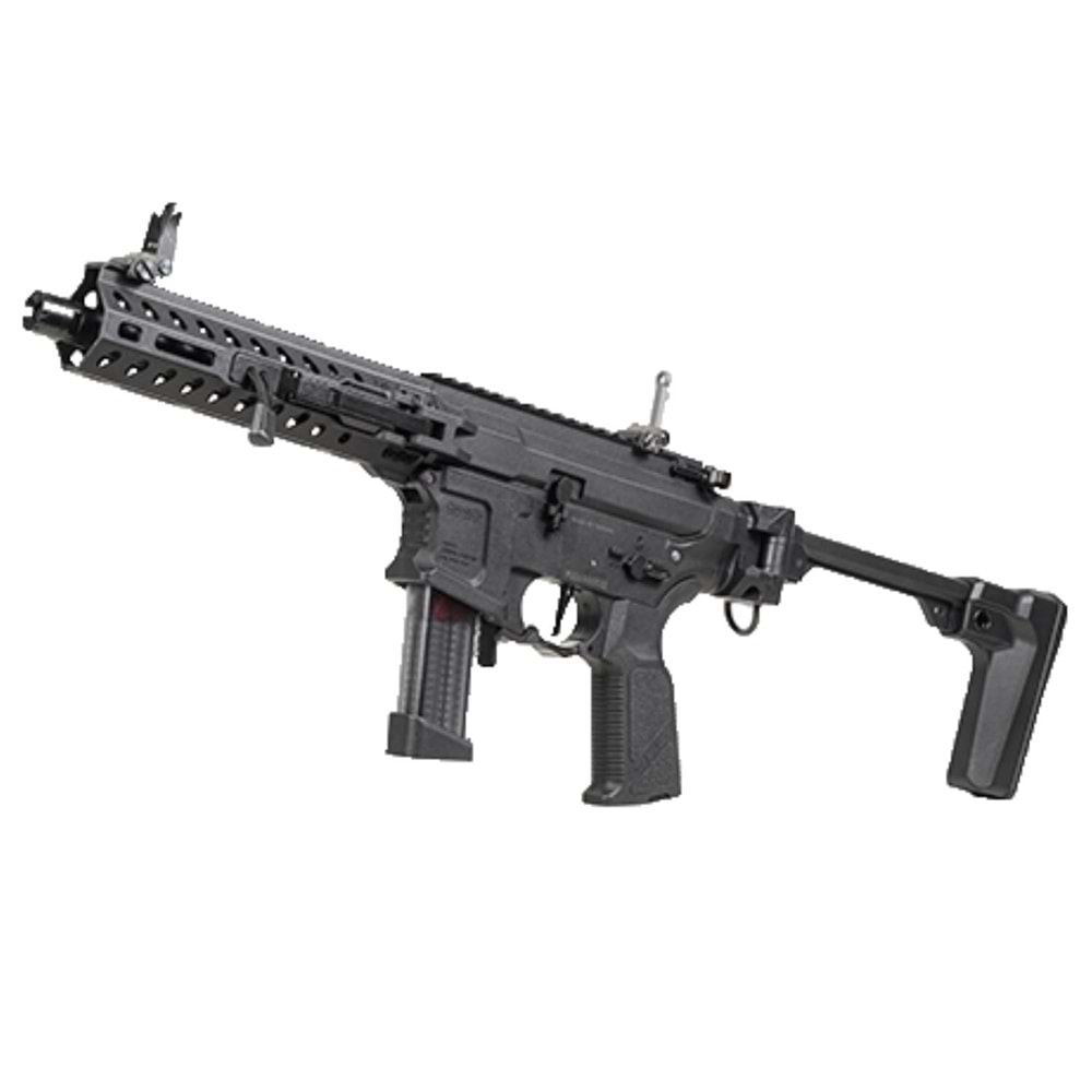 GuayGuay FAR9 BLACK Rapid Folding PCC AEG Airsoft Tüfek G&G (EGC-FAR-9MM-BNB-NCM)