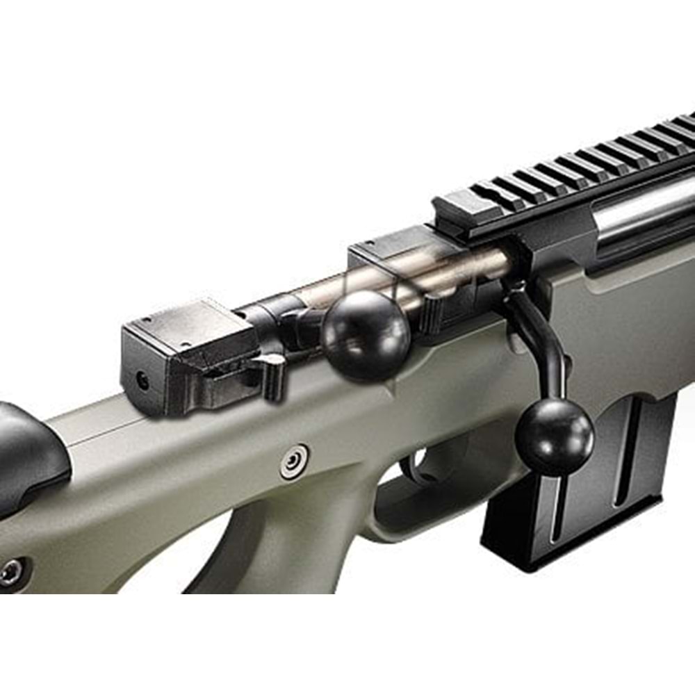 L96 AWS Yandan Kurmalı Airsoft Tüfek (Black)