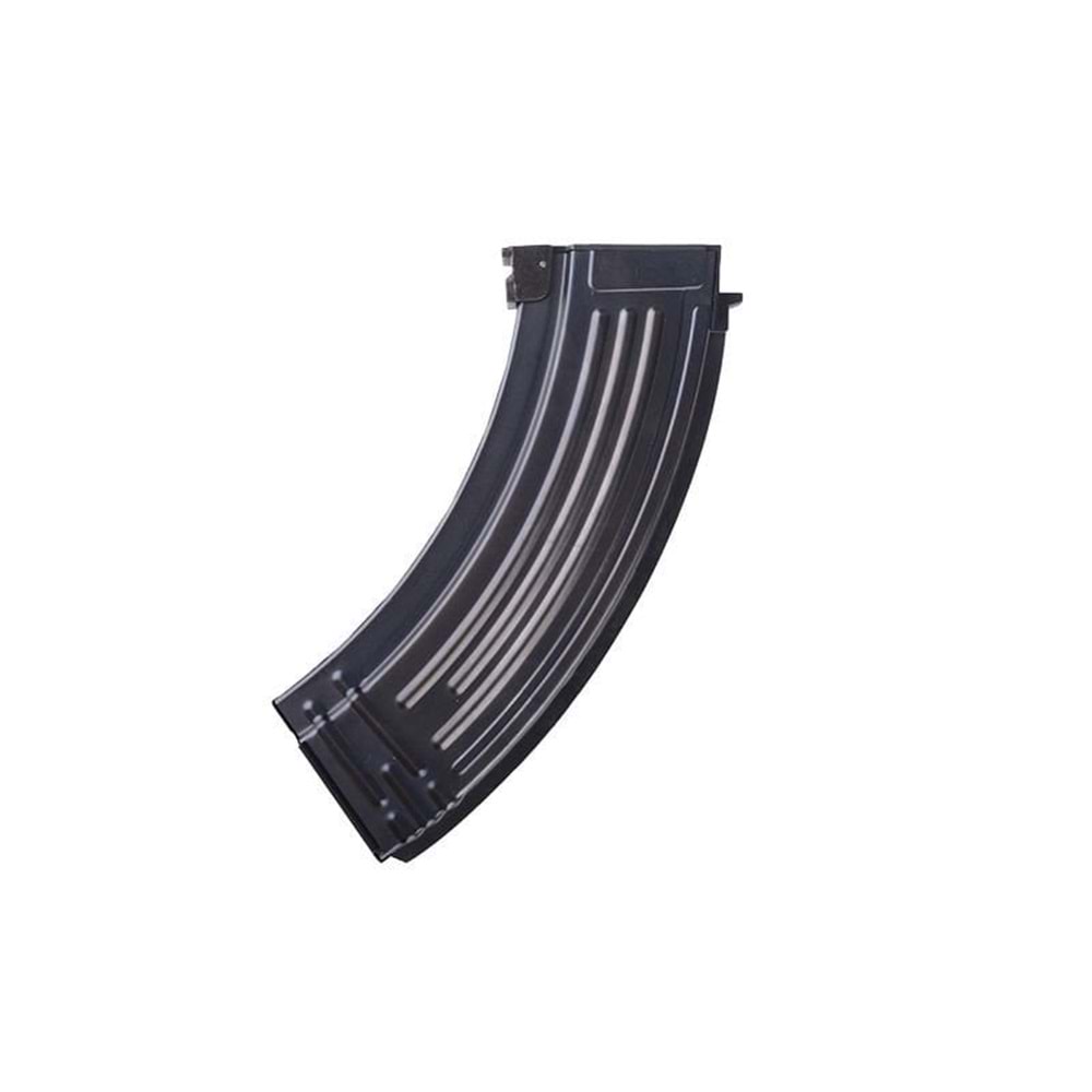 EL AK47 Airsoft AEG Mid-Cap 120BB METAL Şarjör Siyah EL-47