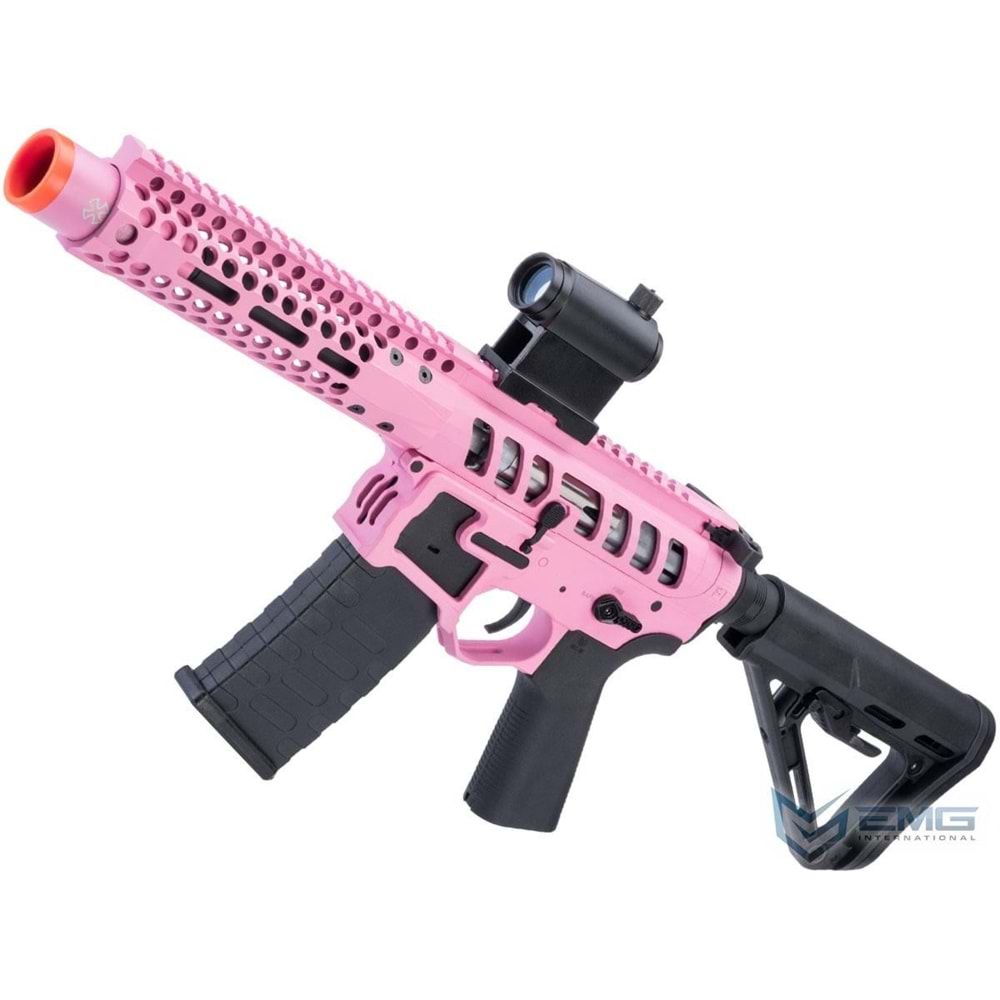 EMG F-1 Firearms PDW AR15 3G Style2 RS3 HOT PINK Airsoft AEG Tüfek