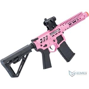 EMG F-1 Firearms PDW AR15 3G Style2 RS3 HOT PINK Airsoft AEG Tüfek
