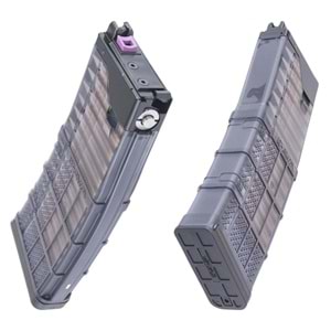 EMG CYMA CGS, MARUI MWS Lancer GBB Systems L5AWM 30BB SIYAH Airsoft Tüfek Şarjör Transparan