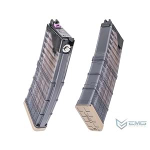 CYMA GBB 30BB AIRSOFT ŞARJÖR EMG LANCER SYSTEMS L5AWM AIRSOFT MERMI GORUNUMLU TAN