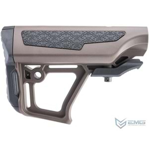 EMG ICS M4 AEG Tüfekler için EMG Zeta Ayarlanabilir Dipçik (Renk: Coyote)