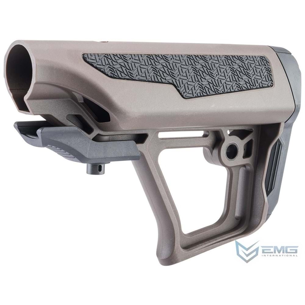 EMG ICS M4 AEG Tüfekler için EMG Zeta Ayarlanabilir Dipçik (Renk: Coyote)