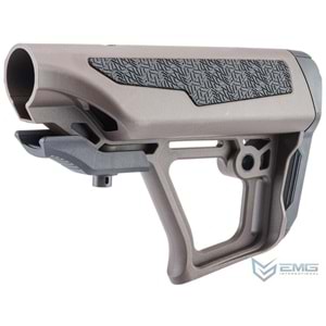 EMG ICS M4 AEG Tüfekler için EMG Zeta Ayarlanabilir Dipçik (Renk: Coyote)