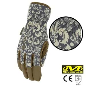 Mechanix Orginal Ethel® Jubilee Kadın Eldiven (Mavi/Kahve) ETH-JBL