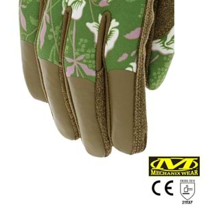 Mechanix Orginal Ethel® Ethel V&A Sweet Pea (Yeşil/Kahve) Kadın Eldiven ETH-VASP