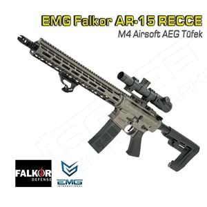 EMG Falkor AR-15 RECCE M4 Airsoft AEG Tüfek