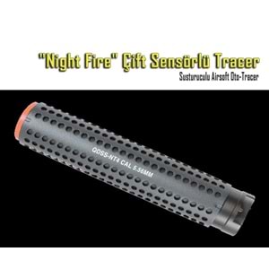 ''Night Fire'' Çift Sensörlü TRACER Susturucu-Görünümü