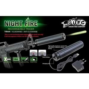 ''Night Fire'' Çift Sensörlü TRACER Susturucu-Görünümü