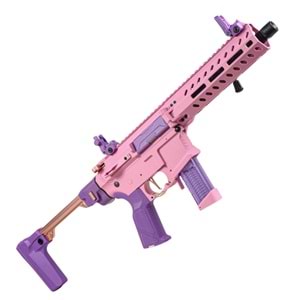 GuayGuay FAR9 MACARON PINK Rapid Folding PCC AEG Airsoft Tüfek G&G (FAR-9MM-PIK-PBB-NCM)
