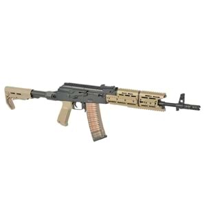 EMG Strike Industries AK-TRAX DESERT Airsoft Modern AK74 Eshooter ETU sistem