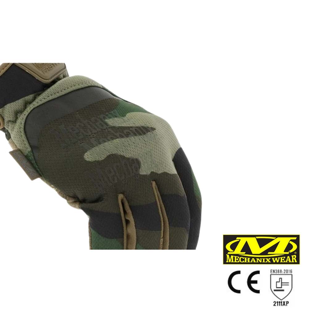 Mechanix Wear® FastFit Woodland Camo Tactical Eldiven FFTAB-77