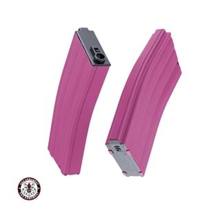 GG GR16 Standart 30BB M4/M16 Serisi AEG Airsoft Şarjör - PEMBE