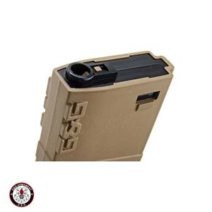 GG M4 M16 120BB MidCap Polimer Şarjör - TAN