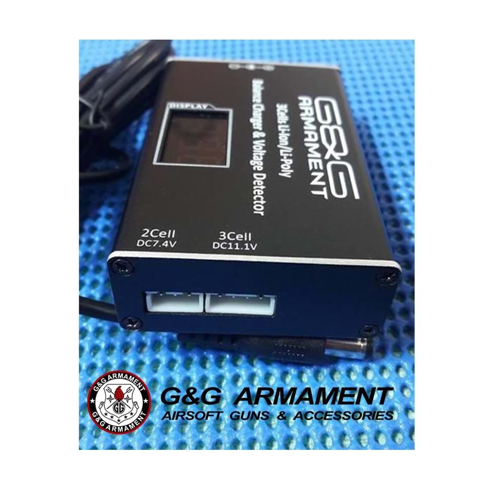 G&G LiPo Şarj Cihazı Balance Voltaj Dedektörlü