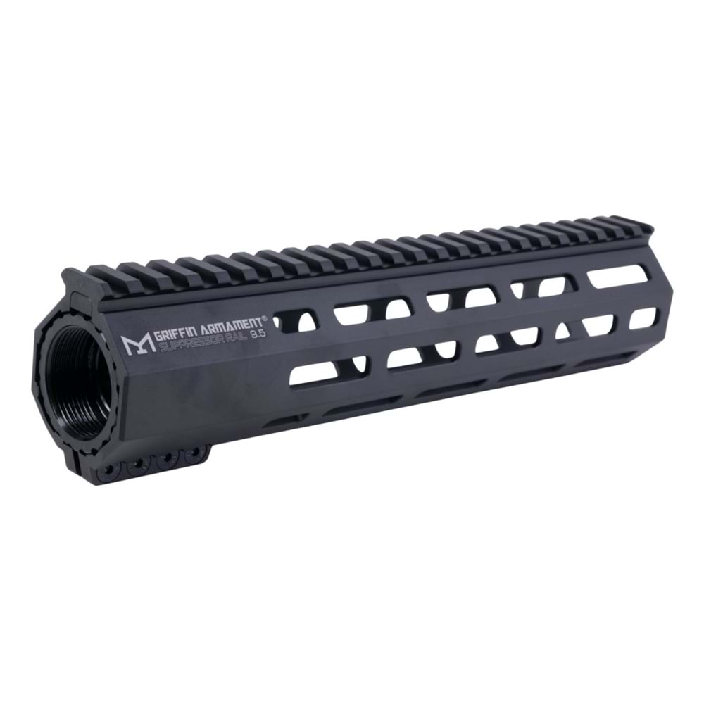 PTS Griffin SR-Rigid Rail 24cm (9.5in) Siyah Airsoft Tüfek El Kundağı