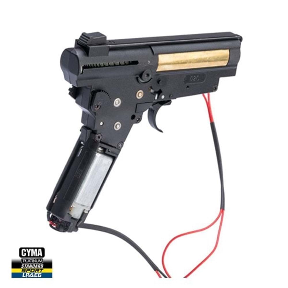 AK Serisi Airsoft AEG için CYMA Sport Yüksek Tork Motorlu Komple Ver 3 Gearbox (Tip: Arkadan Kablolu)