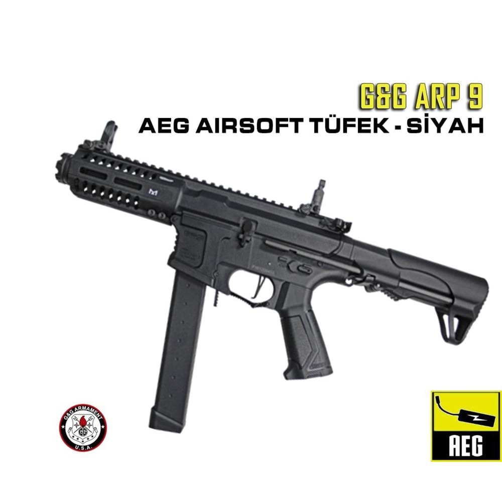 GG ARP9 AEG AIRSOFT TÜFEK - Siyah