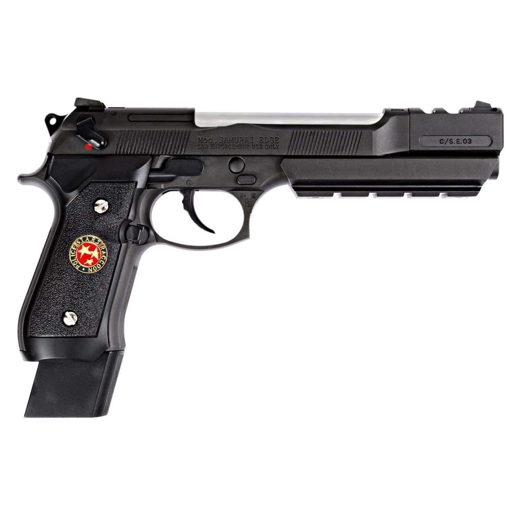 WE-Tech Barry Burton Biohazard M9 Beretta tipi Limited Edition GBB Airsoft Tabanca