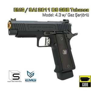 EMG/SAI 2011 DS 4.3 HiCapa Airsoft GBB Tabanca