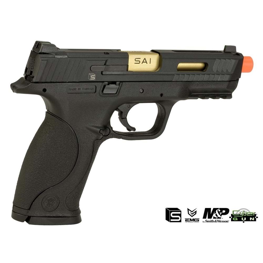 EMG/SAI/ Smith Wesson lisanslı M&P9 GBB Tabanca - Siyah