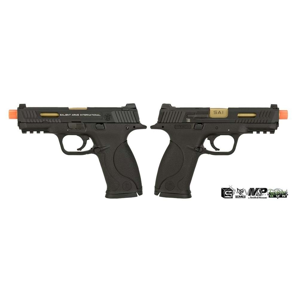 EMG/SAI/ Smith Wesson lisanslı M&P9 GBB Tabanca - Siyah