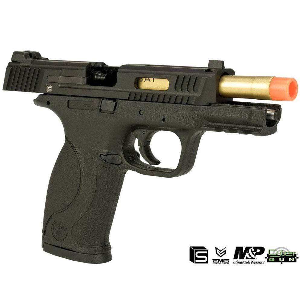 EMG/SAI/ Smith Wesson lisanslı M&P9 GBB Tabanca - Siyah