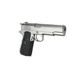 WE COLT 1911 A1 SILVER PRO GRIPS AIRSOFT TABANCA