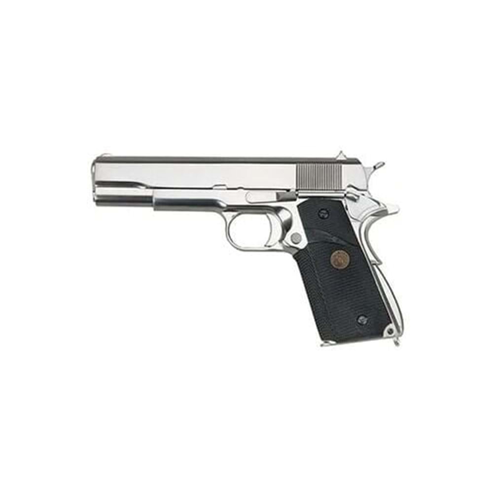 WE COLT 1911 A1 SILVER PRO GRIPS AIRSOFT TABANCA