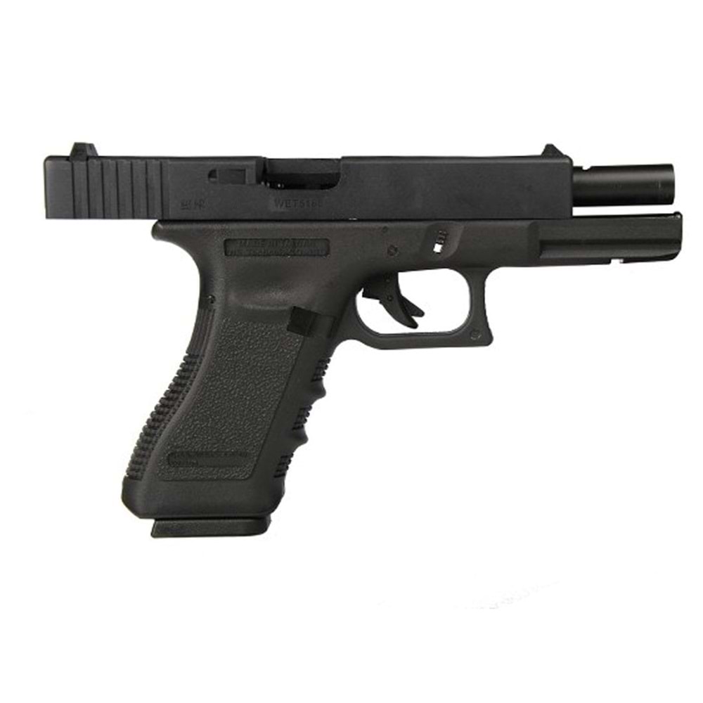WE G18 Gen3 GBB Airsoft Tabanca Siyah