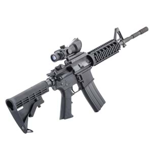 GHK CO2 Gas Blowback M4A1 14.5 inç RIS Airsoft Tüfek – Colt
