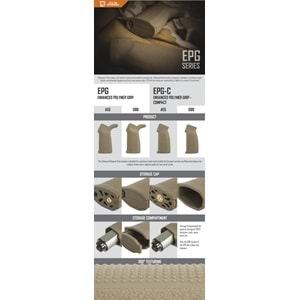 PTS (EPG) M4 AEG Airsoft Polimer Tutamak (TAN)