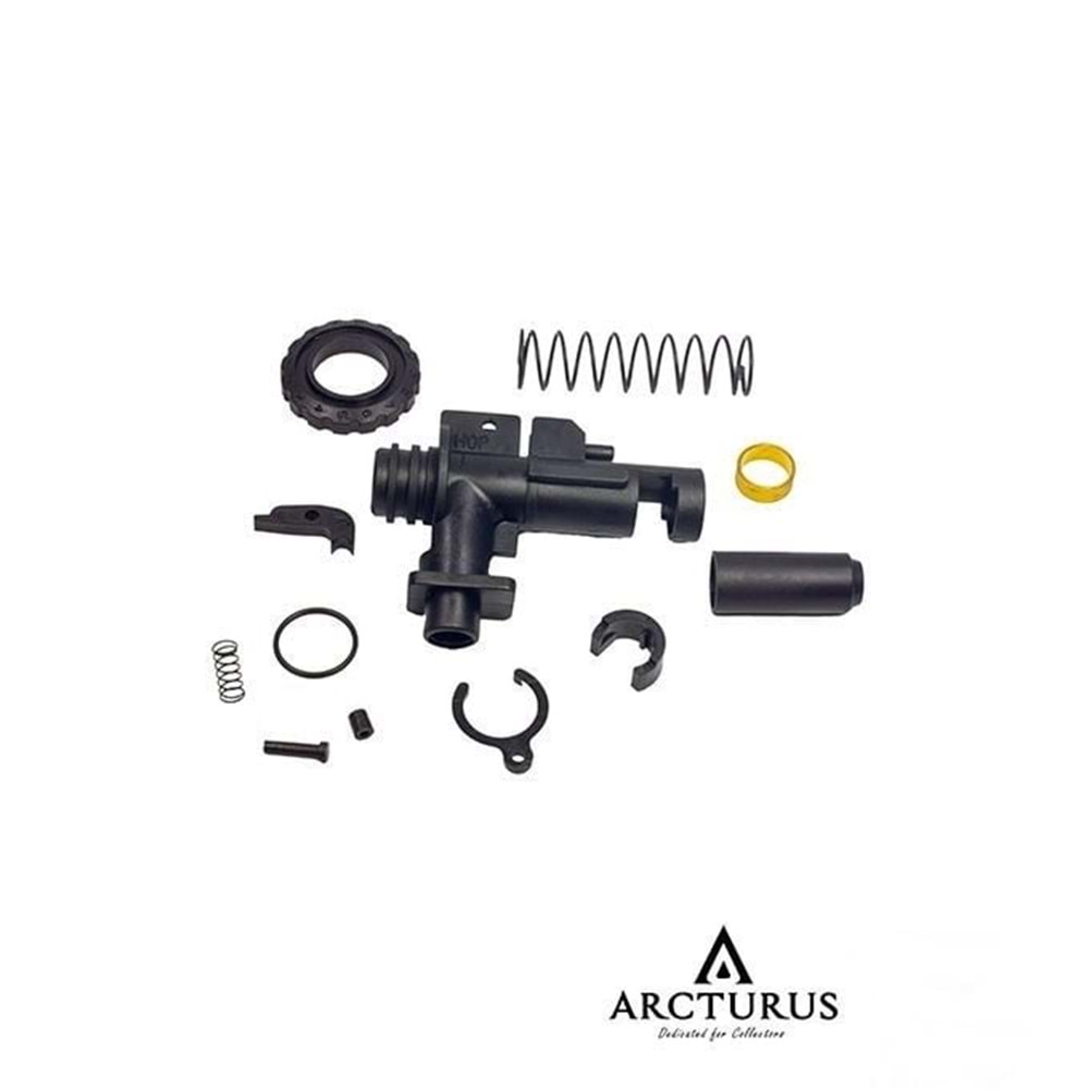 ARCTURUS RS Reinforced Polymer Precision Rotary Hop-Up Unit for AR / M4 AEG FULL SET - HOP-V2P-R