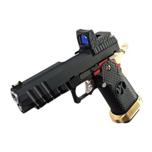 Armorer Works HX2601 Hi-Capa 4.3 GBB Airsoft Tabanca ve Red-dot Set