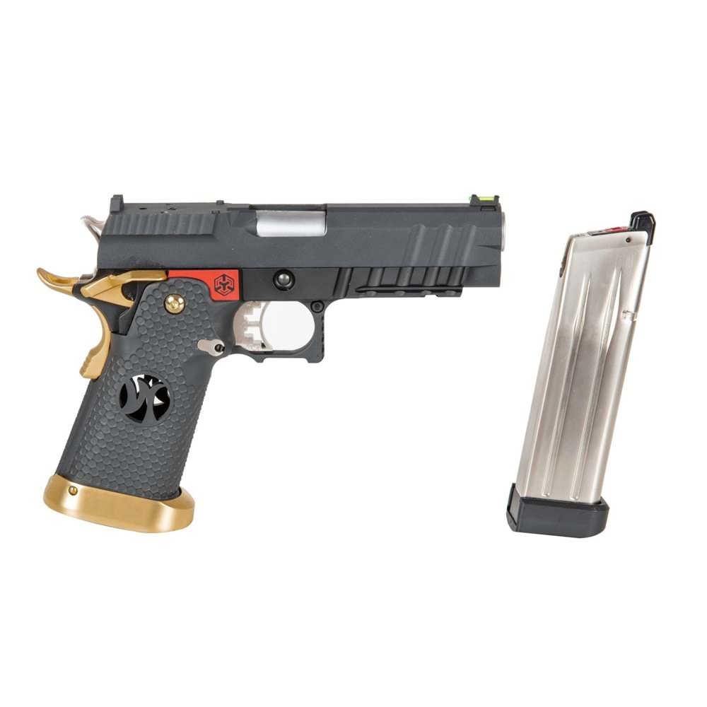 Armorer Works HX2601 Hi-Capa 4.3 GBB Airsoft Tabanca ve Red-dot Set