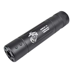 CYMA 145mm USMC TİPİ AİRSOFT SUSTURUCU REPLİKA - SİYAH
