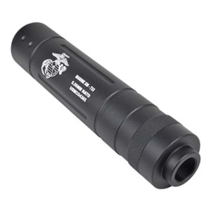CYMA 145mm USMC TİPİ AİRSOFT SUSTURUCU REPLİKA - SİYAH