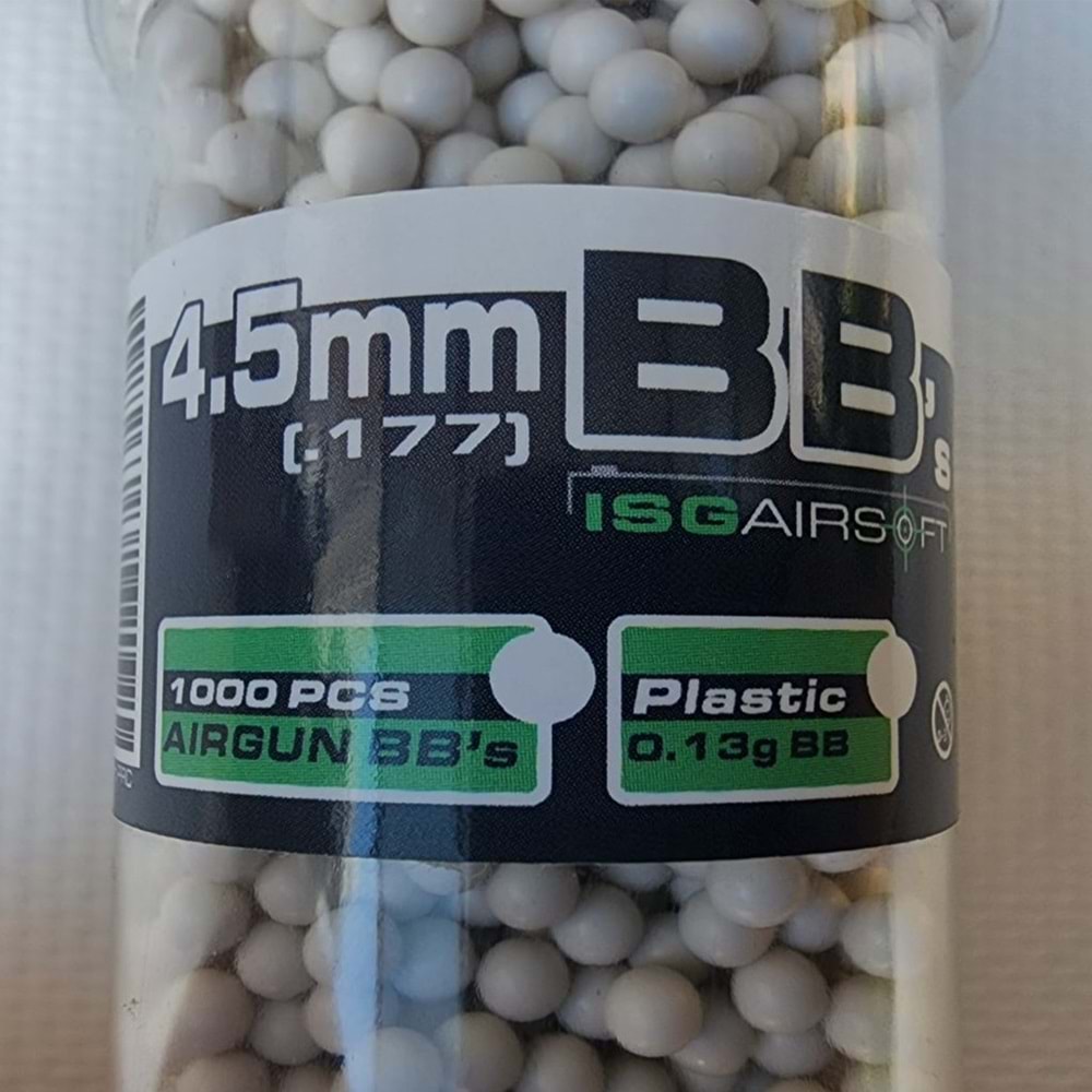 ISG Blaster 4.5mm PLASTIK HAVALI TABANCA - 0.13 GR 1000Adet