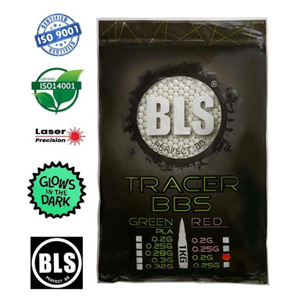 BLS PERFECT 0.20G TRACER BB YEŞİL - 1KG - 5000Adet