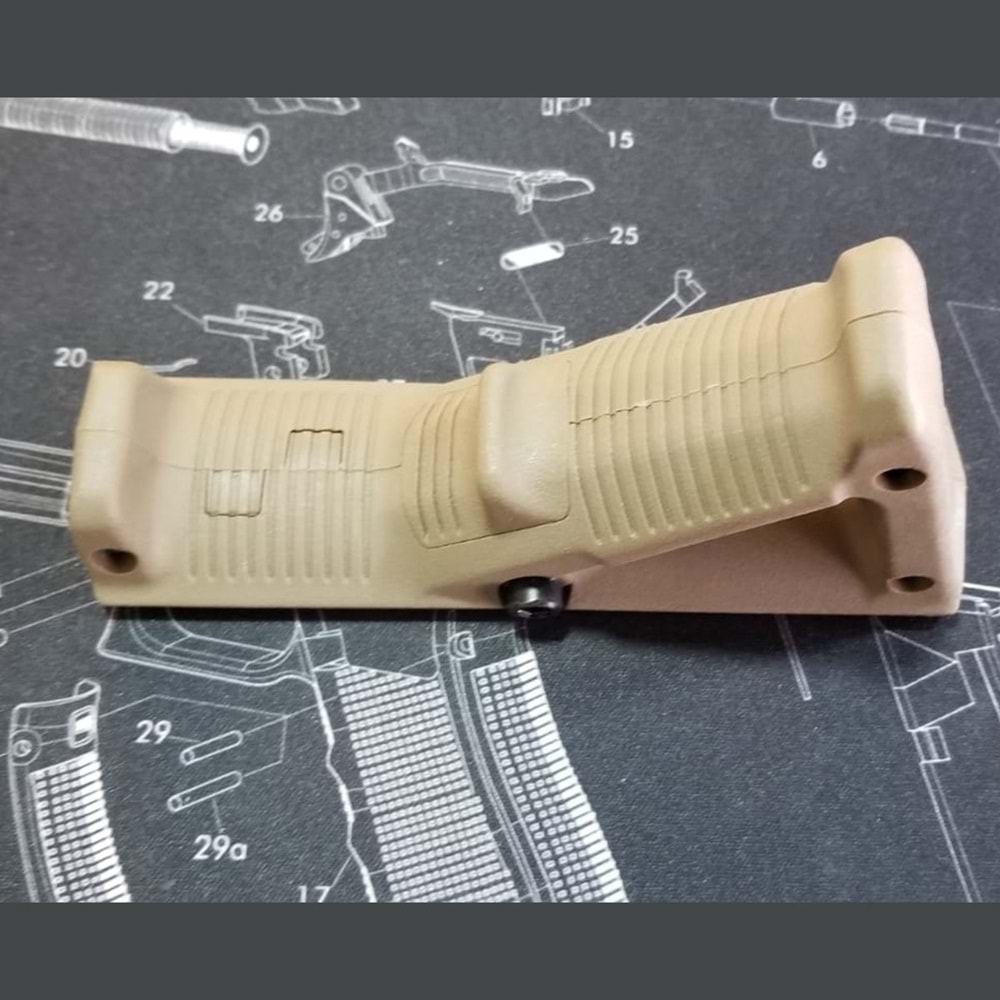 ISG Açılı el tutamağı Çöl rengi - AFG Angled Fore Grip - TAN