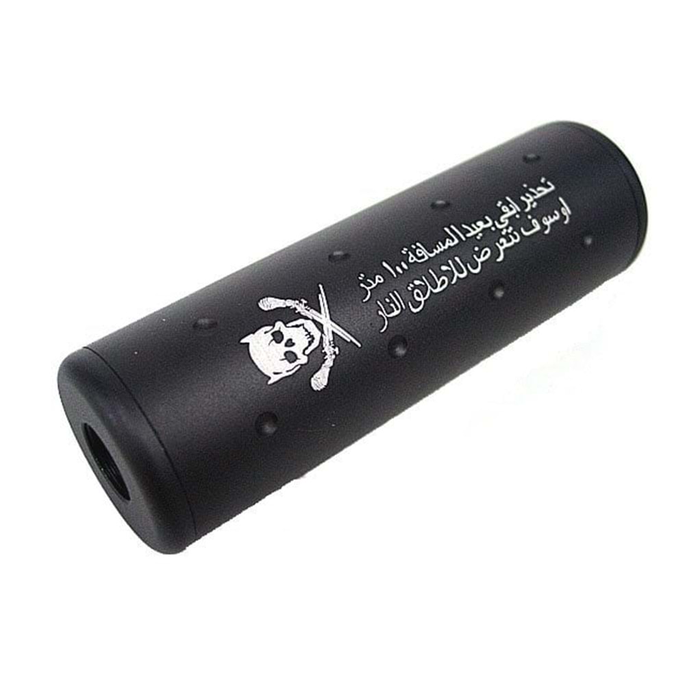 ISG Matrix Stubby Mock Susturucu Replika Kısa Tip 11cm - Siyah