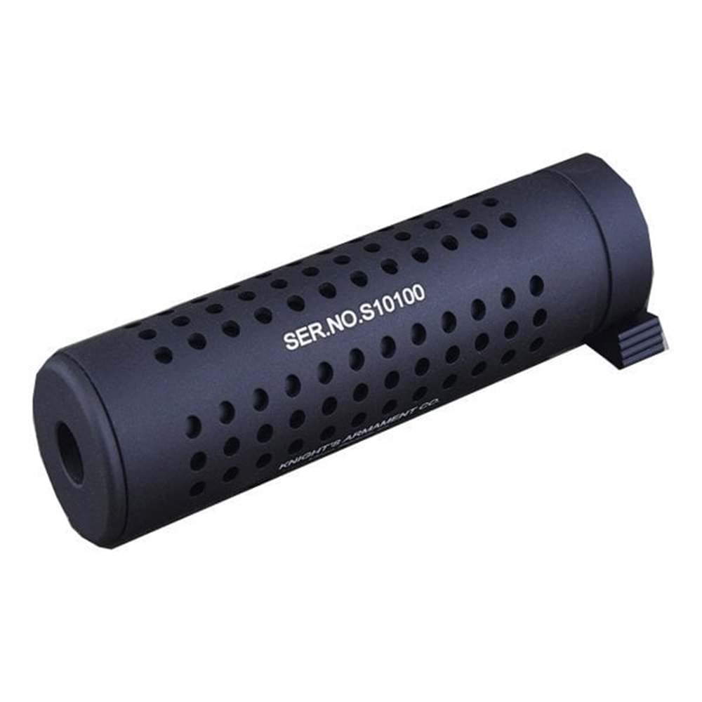 ISG KAC PDW QD Alev Gizleyenli QD Susturucu Replika (Kısa Tip) 14.5cm- Siyah ISG0480