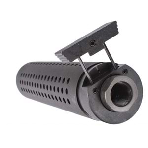 ISG KAC PDW QD Alev Gizleyenli QD Susturucu Replika UZUN 17.7cm- Siyah ISG0489