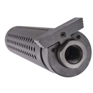 ISG KAC PDW QD Alev Gizleyenli QD Susturucu Replika UZUN 17.7cm- Siyah ISG0489