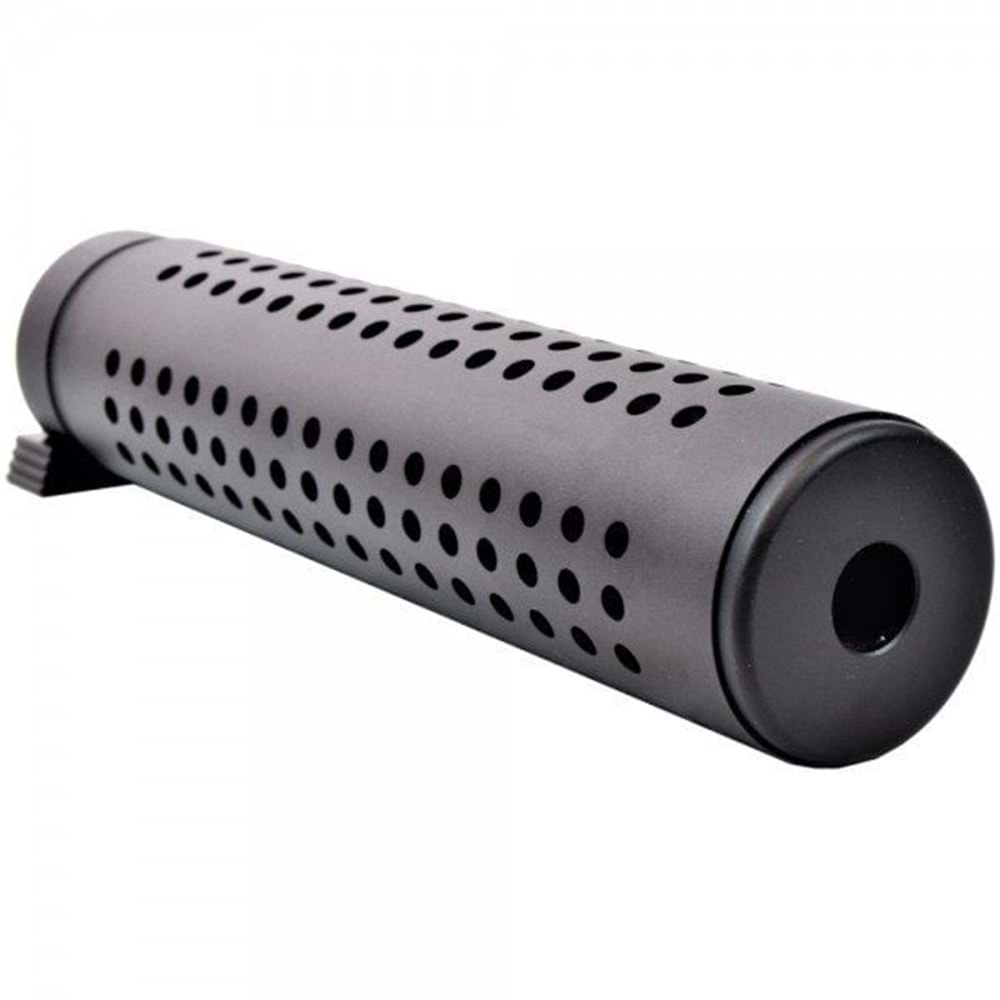 ISG KAC PDW QD Alev Gizleyenli QD Susturucu Replika UZUN 17.7cm- Siyah ISG0489