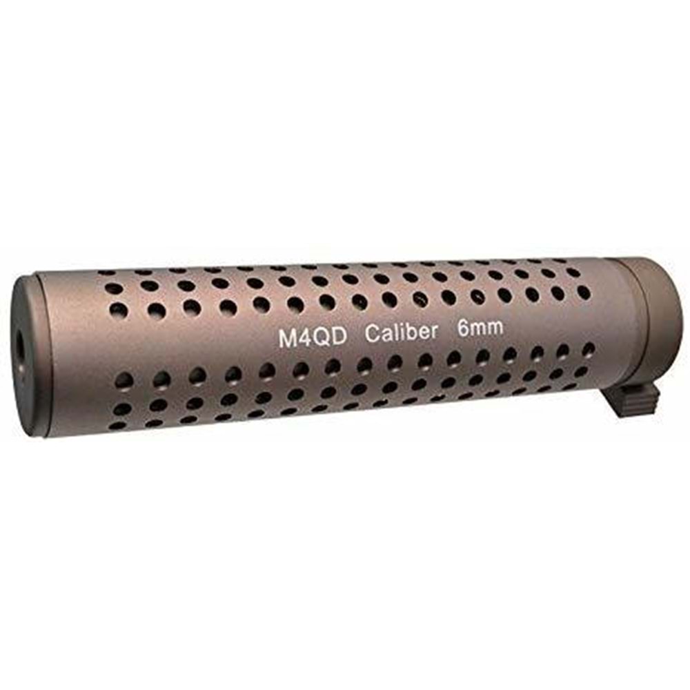 ISG KAC PDW QD Alev Gizleyenli QD Susturucu Replika UZUN 17.7cm- BRONZ ISG0489A
