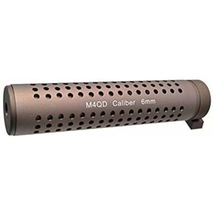ISG KAC PDW QD Alev Gizleyenli QD Susturucu Replika UZUN 17.7cm- BRONZ ISG0489A