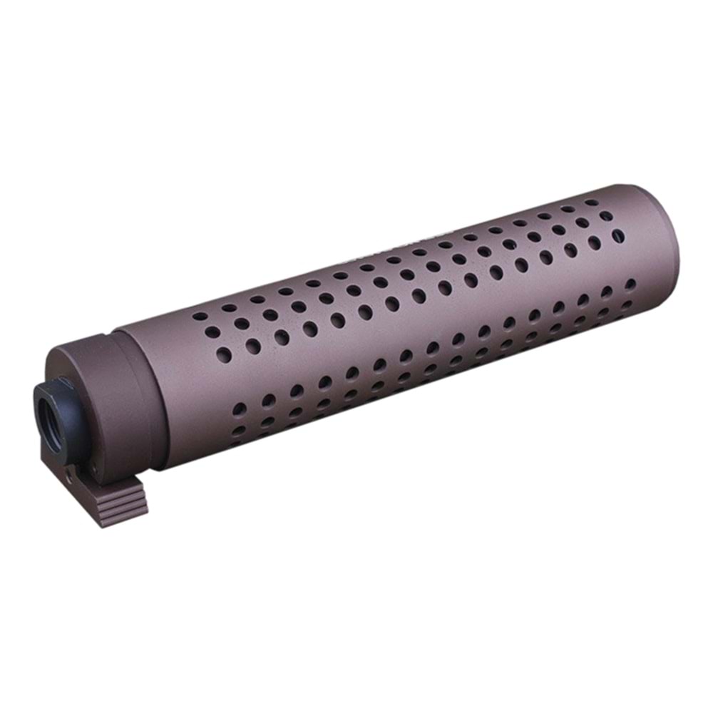 ISG KAC PDW QD Alev Gizleyenli QD Susturucu Replika UZUN 17.7cm- BRONZ ISG0489A